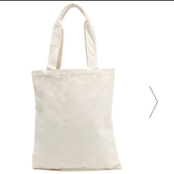 NEW Canvas "nothing to wear" tote bag - Picture 2 of 3